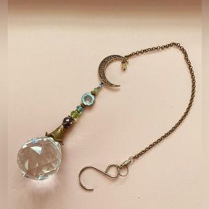 Crystal sun-catcher 17” long
